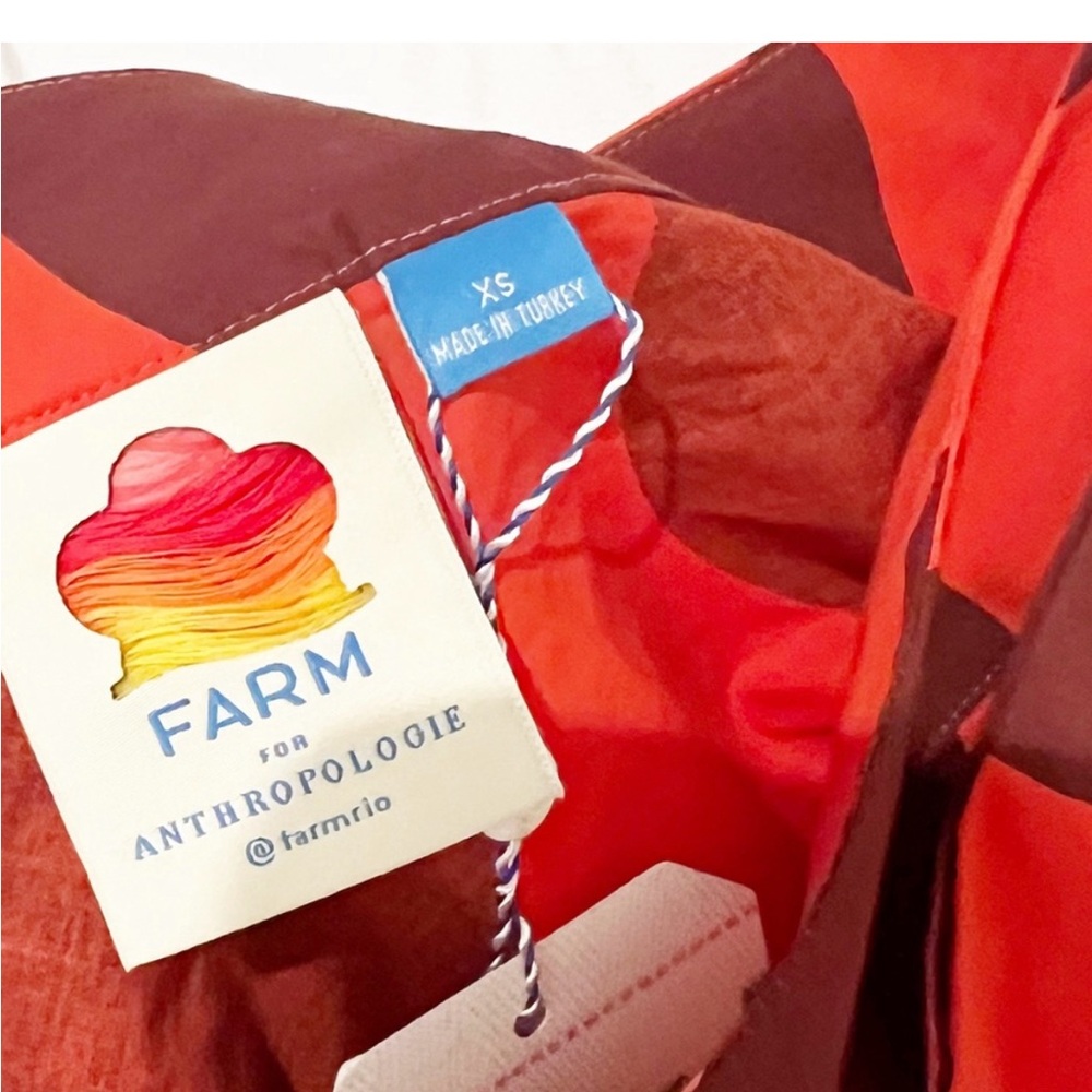 Farm Rio One Shoulder Crop Top XS - Picture 4 of 7